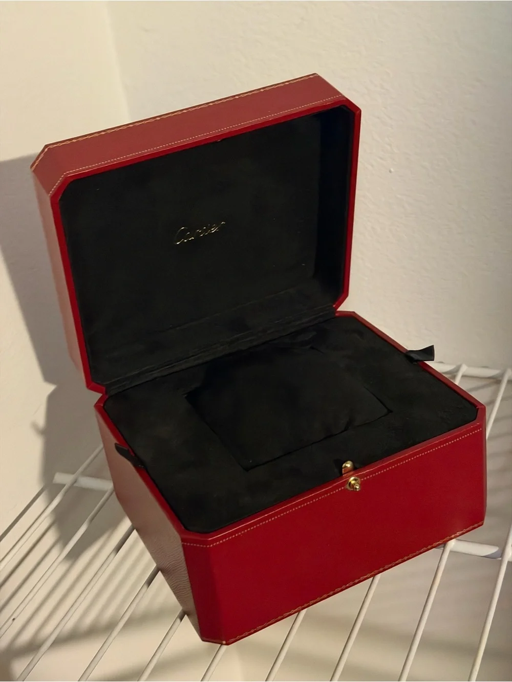 Cartier Red Inner Outer Jewelry New Box Pillow custom